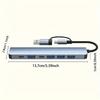 USB C HUB 3.0 Type C 7 Port Multi USB Splitter Adapter OTG For Laptops Macbook Pro 13 15 Air Pro PC Desktop Computer Accessories