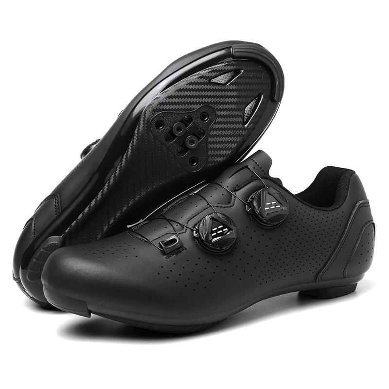 2022 Cross-Strap Lock Road Cycling Shoes with Hard Sole for Mountain Biking and Racing