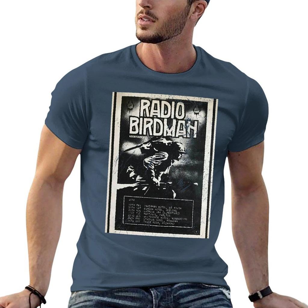 Radio Birdunisex Live Tshirt Work Outdoor Short Sleeve Tee