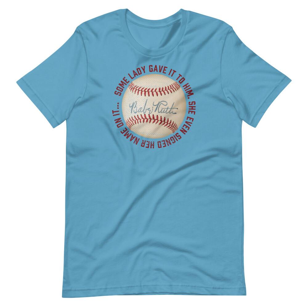 THE SANDLOT Baseball Movie Babe Parody Funny Tee Short-Sleeve T-Shirt Unisex T-Shirt