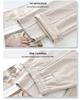 Oatmeal High-Waist Slimming Wide-Leg Pants for Women - 2024 Autumn/Winter Collection