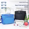 Portable Insulated Lunch Bag: Oxford Cloth, Handheld or Crossbody, Perfect for Picnics