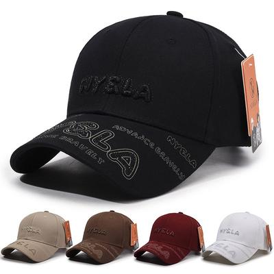 Neue Stickerei Ball Baseballkappe Sport Sonnenschutz Herren und Damen Sonnenhüte Atmungsaktiv Vielseitig Lässig Entenschnabel