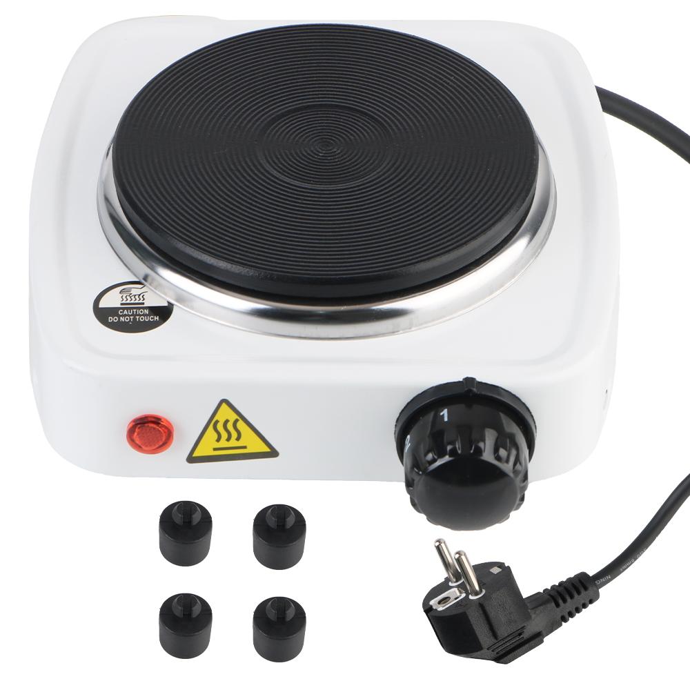 500W 220V Multifunctional Kitchen Appliance EU Plug Hot Cooker Plate Universal Milk Water Coffee Heating Furnace Mini Electric Heater Stove