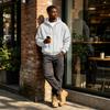 Men's Long Sleeve Hoodie Loose Fit Casual Streetwear Sweatshirt