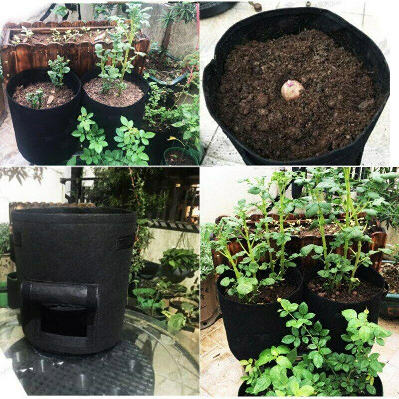 1PCS Flower Planting Growth Bag Potato Carrot Planting Bag Taro Peanut Greenhouse Vegetable Planting Bag