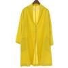 ijep Beautiful ijep cotton linen V-neck shirt cardigan gown for women, yellow, size 3 tops 3 yellowUsed