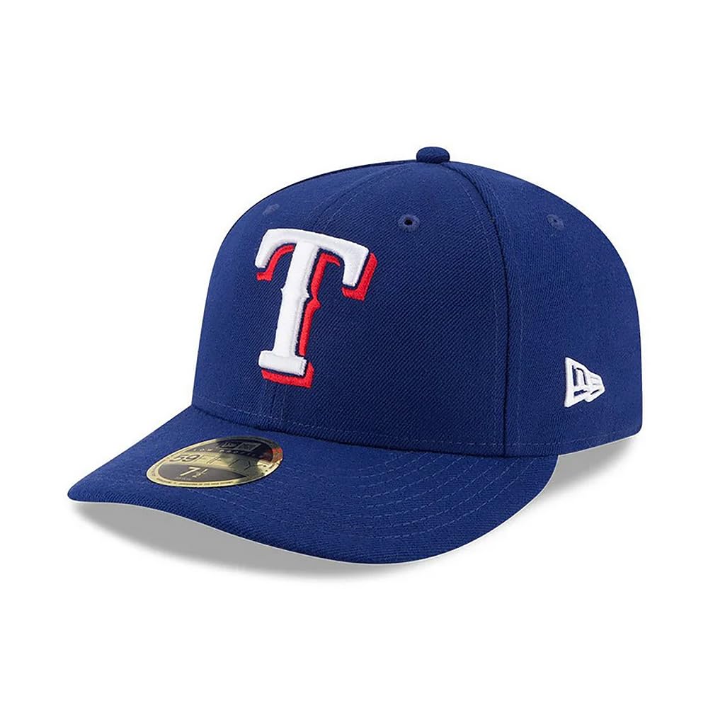 

New Era 59FIFTY LP MLB Texas Rangers Game Baseball Cap Size 7 3/8, On-Field Hat ACPERF TEXRAN GM 25J