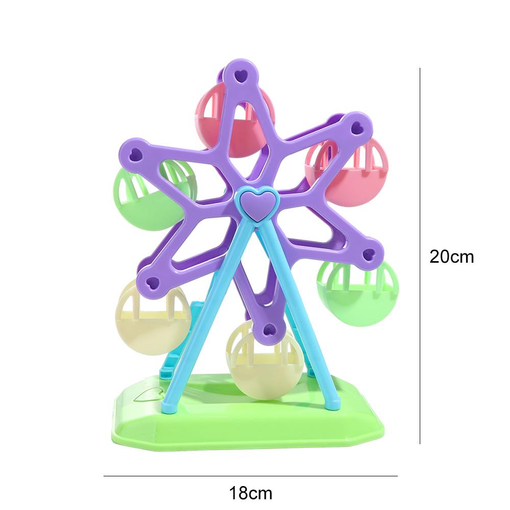 Feeder For Lovebird Cockatoo Bird Supplies Bird Windmill Toy Bird Foraging Toys Parrot Ferris Wheel