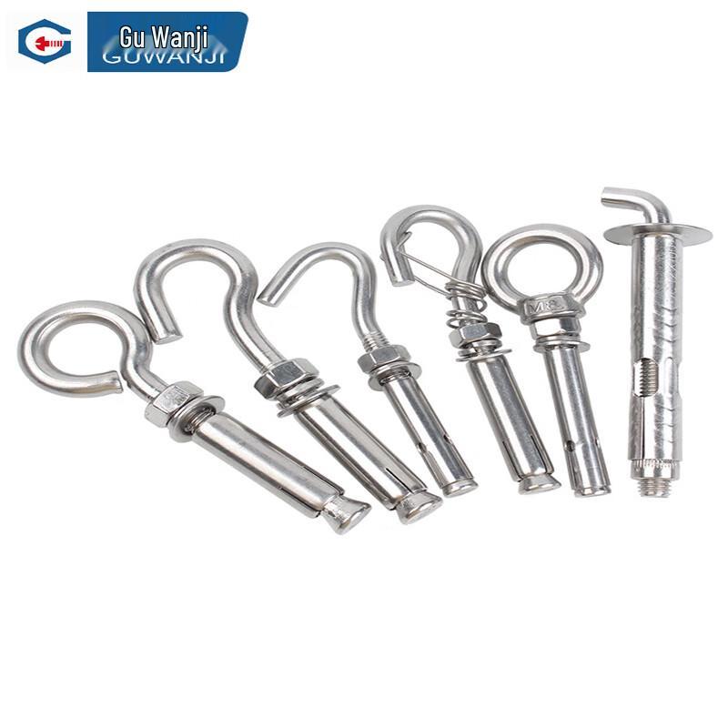 Guwanji 304 Stainless Steel Eye Expansion Hook Bolt