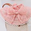 Doll Clothes for 17cm La Bubu 2-Piece Set Hair Clip Floral Dress Outfit Floral Hairpin Doll Accessory