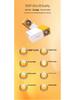 Best-Selling YG300 Yellow-White Mini Portable Projector with Mobile Screen Mirroring for Home Entertainment.