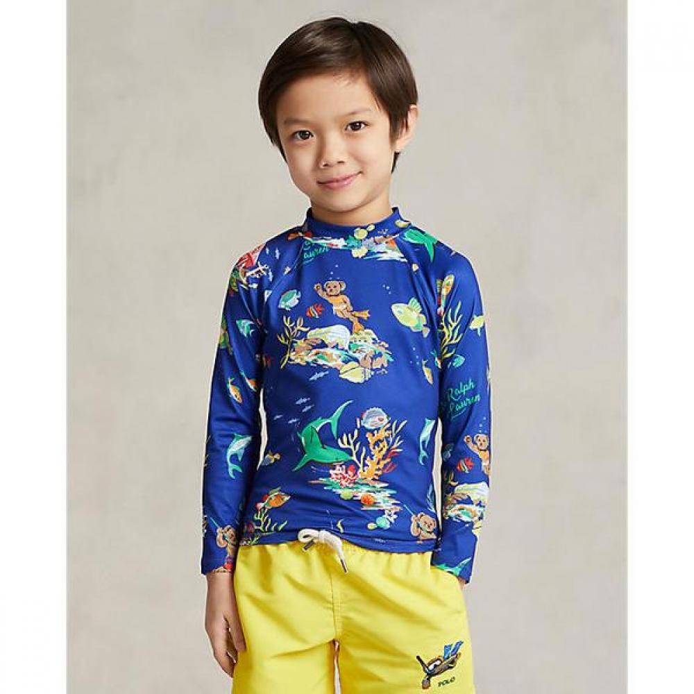 

Polo Kids Polo Bear Performance Jersey Rash Guard Cwposwmtcx20052999 2T