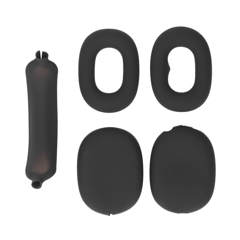 Headphone Case with Ear Pad Case Cover Ear Cup Cover Headband Cover Mesh Pocket Portable EVA Hard