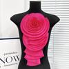 Folded Three-Dimensional Flower Handmade Clothing Dress Diy Decorative Large Flower Corsage Cloth Sticker Accessories