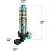 11368605123 11367610060 Engine VANOS Solenoid Valve Compatible for BMW 135i 335i 550i 650i X3 X5 X6 2008-2023(2 pcs)