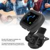 High-Precision Rechargeable Clip-on Guitar Tuner, 12-Temperament Equal Temperament, Built-in 110mAh Battery, Suitable for Guitar, Bass, Ukulele, and