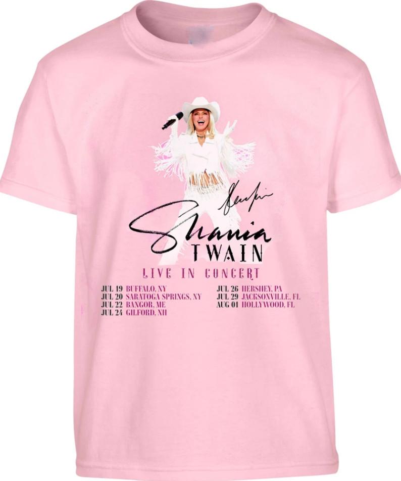 2026 Date Tour July Shania Twain T-shirt size S-5XL XL