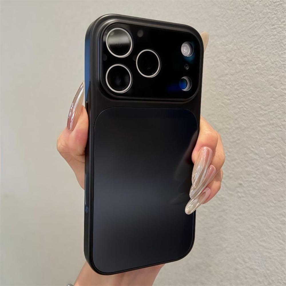 Original Protective Bumper Plain Color Case for iPhone 17 Air 16 15 14 13 Pro Max 17pro Hard Acrylic Matte Armor Cover