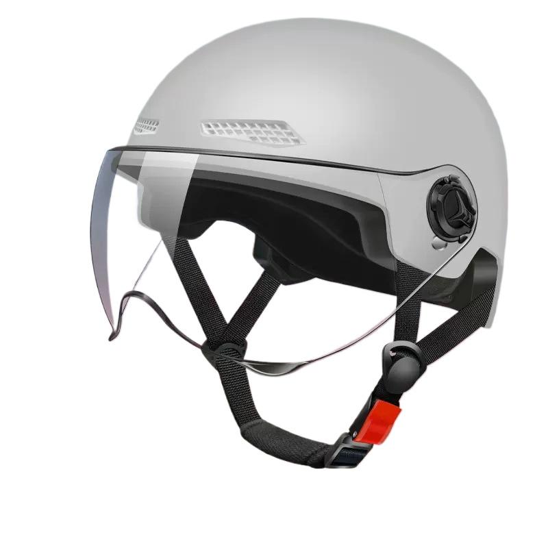 3C Certified Electric Vehicle Helmet Men and Women Summer Sun Protection Electric Vehicle Helmet Light Half Helmet
