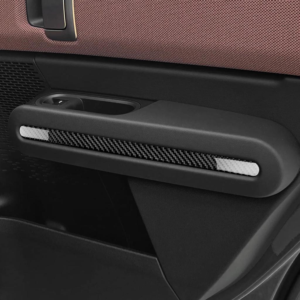 AIRSPEED Kolfiber Interiörlist Dekaler för 3:e Generationens Mini Countryman U25 Anpassningsbar Dekoration för Snygg och Enkel Montering