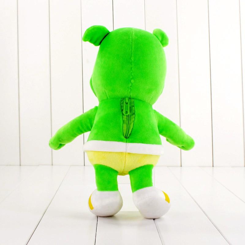 30cm Musical Gummy Bear Plush Toy Soft Stuffed Animal Kids Adults Sound-Activated Singing Gift