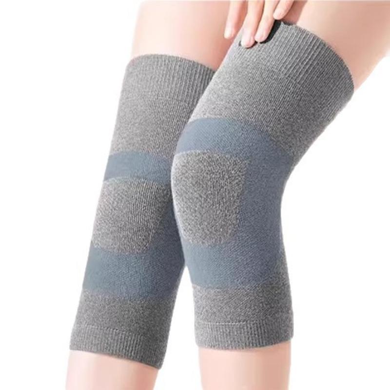 

Длинные угольные самонагревающиеся наколенники для помещений с кондиционером Длинные наколенники для защиты от холода и тепла для осени и зимы XXL