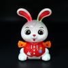 Colorful Sound Bunny Electric Toy 360° Rotation Kids Electric Bunny Toy  Birthday Gift