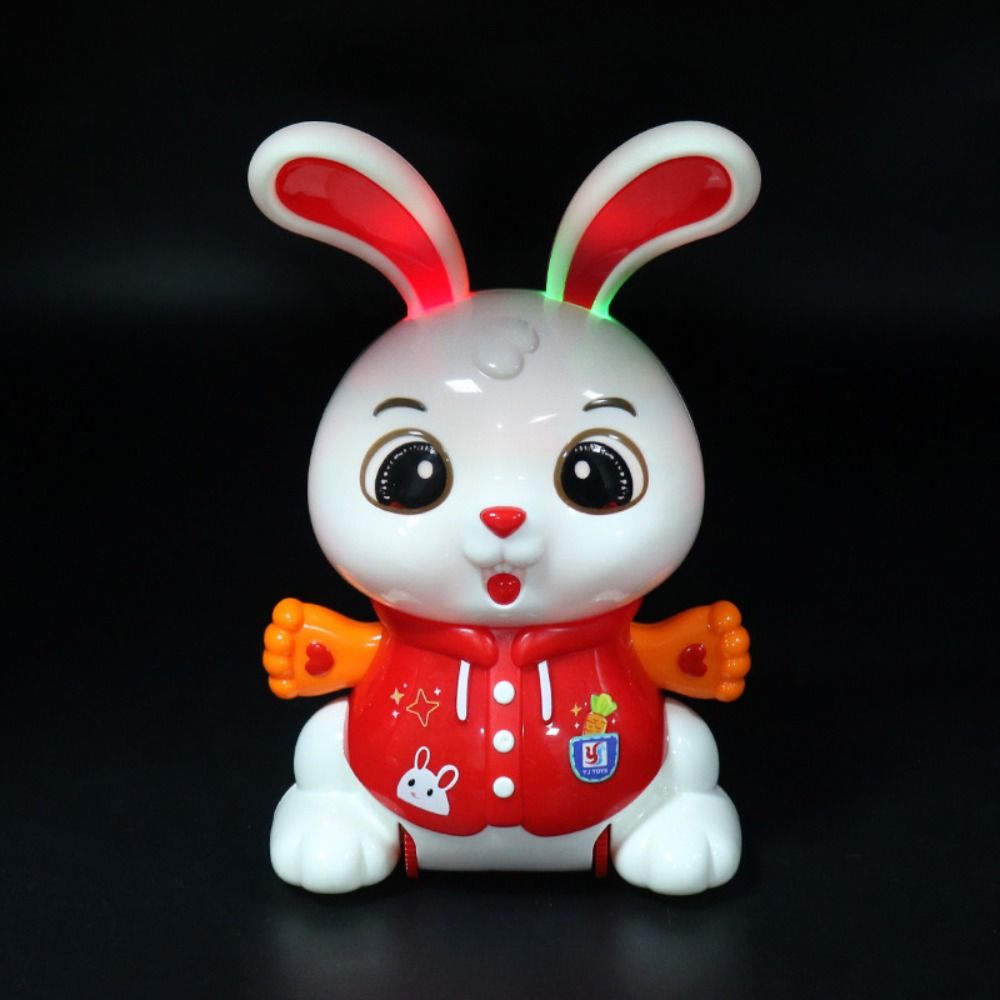 Colorful Sound Bunny Electric Toy 360° Rotation Kids Electric Bunny Toy  Birthday Gift