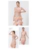 Sequined Tassel Latin Dance Dress - Women's Event & Stage Wear