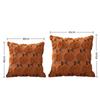 Pumpkin Tufted Plushie Pillow Case 45x45 40x40 Autumn Pillowcase New Cushion Cover  Fall Decor