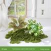Luxury Faux Green Plant and Flower Decor - Indoor Moss and Grass Clusters for Elegant Landscaping.