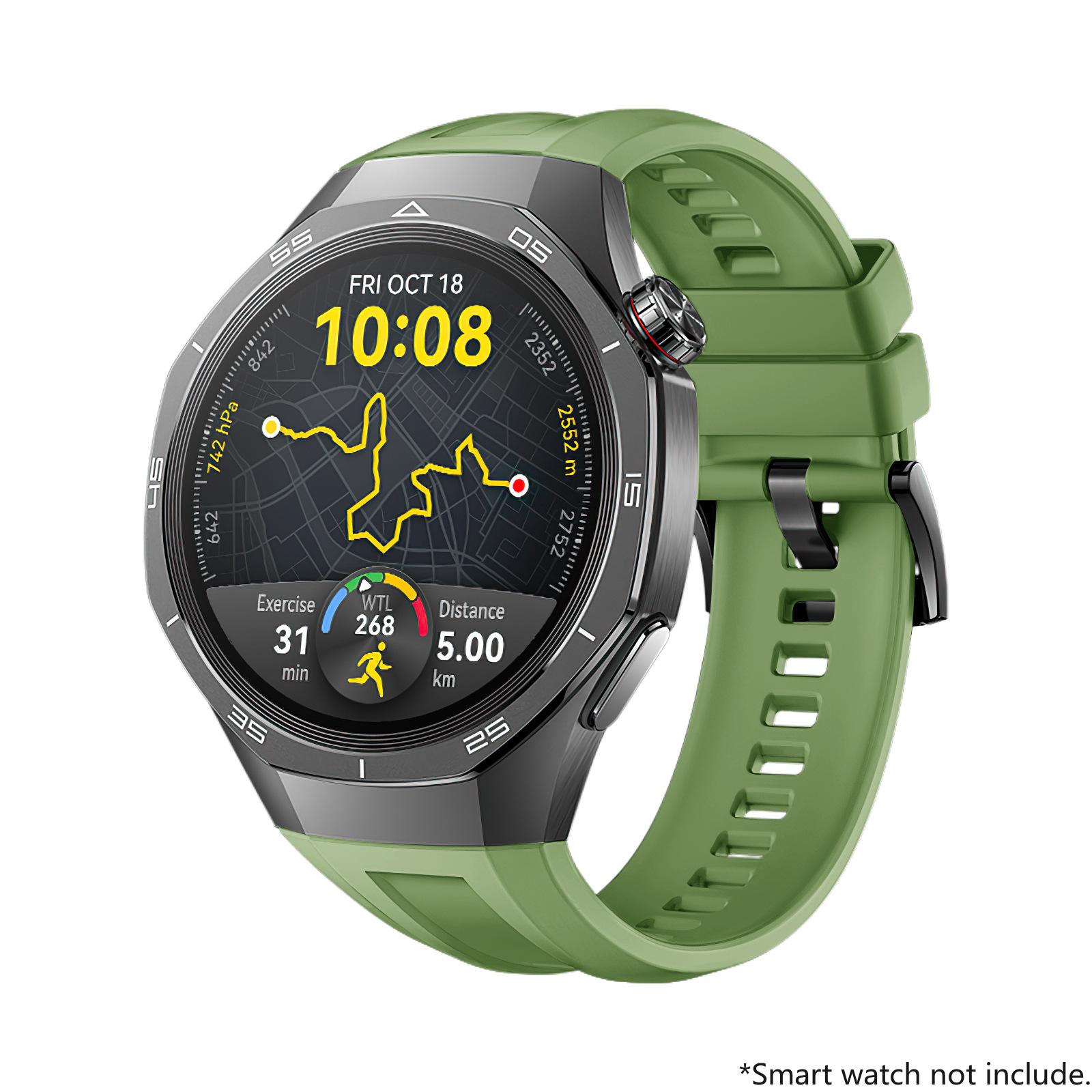 

Силіконовий ремінець для Huawei Watch GT 6 Pro 46мм Спортивний браслет для Huawei GT6 GT6Pro GT5 GT5Pro GT4 GT3 Браслет 22мм Ремінець для годинника For Amazfit Balance