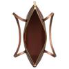 Coach Fiona 24 Gold Logo Tote Bag Shopping Bag Underarm Bag Coated Canvas and Smooth Leather Shoulder Bag Medium Women's Brown