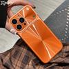 Luxury Laser Gradient Aurora Plating Case For iPhone 13 14 15 16 17 Pro Max Gloss CD Pattern Camera Protection Shockproof Cover