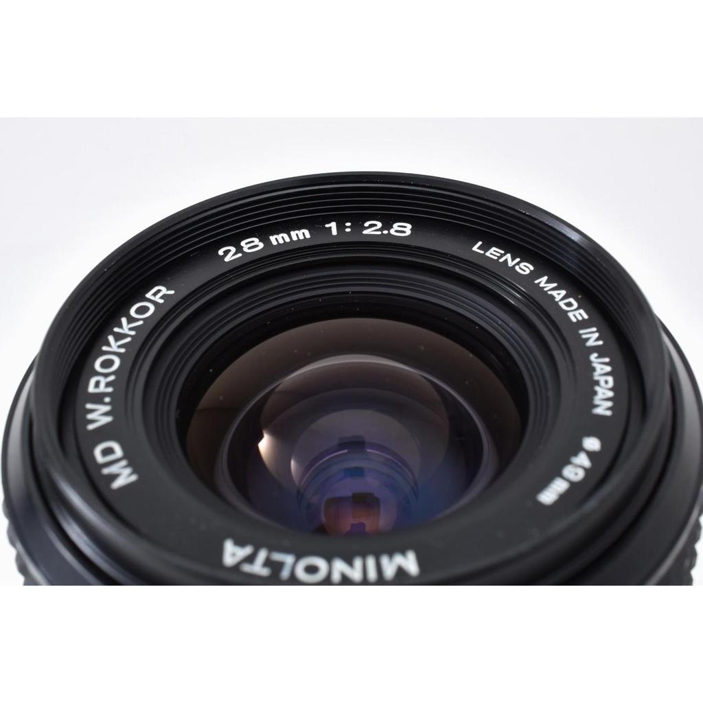 Used MINOLTA Minolta [Good Condition] MINOLTA Minolta MD W.ROKKOR 28mm F/2.8 Single Focus Lens