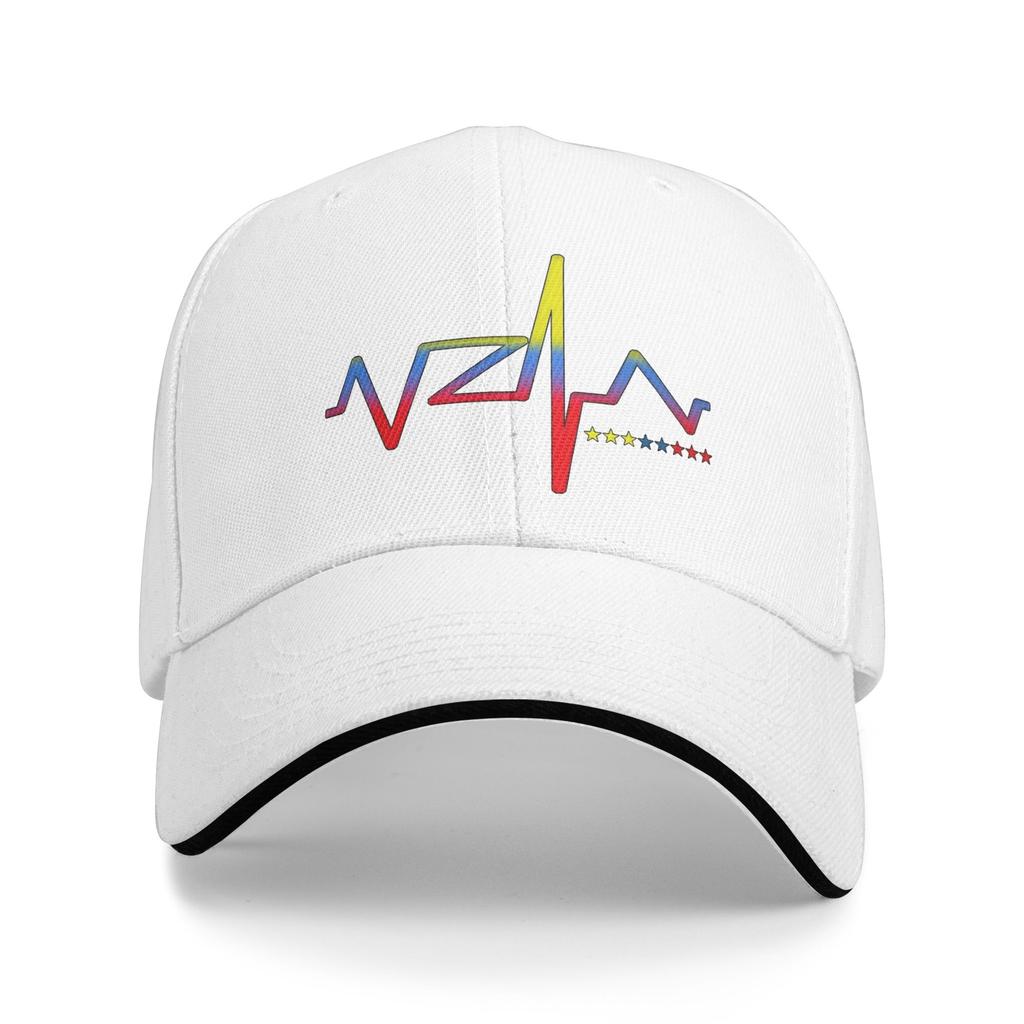 WoUnisex Unisex Venezuelans Venezuela Heartbeat Outdoor Hat Adjustable Cap New Baseball Cap Sunscreen Sunshade
