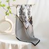 Womens Silk Scarf Printed Neck Wrap Fashion All-match Shawl 2026