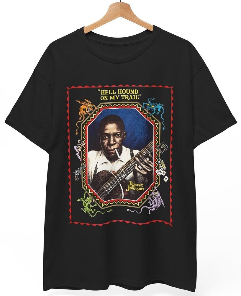 Robert Johnson T-shirt, New T shirt, Dad, Father gift T shirt, size S - 5XL Unisex T-Shirt XXXXL