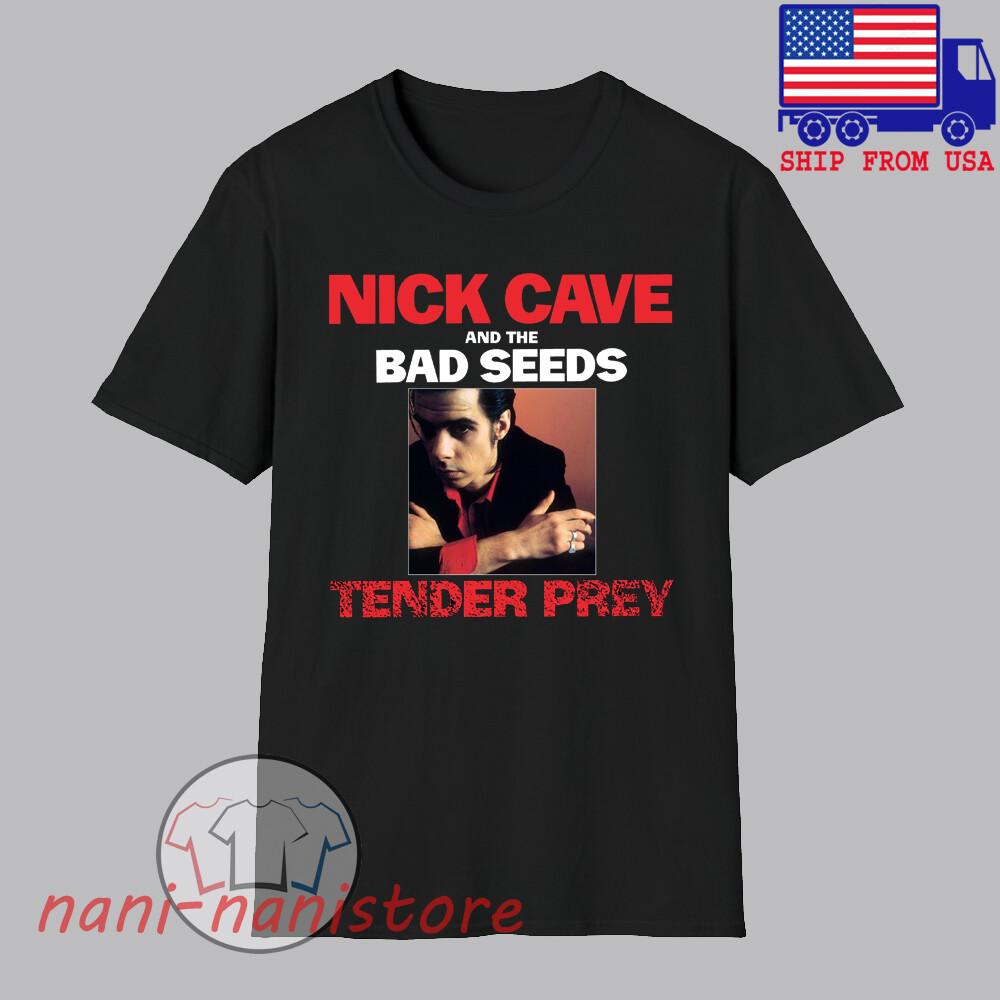 

Nick Cave and The Bad Seeds Tender Prey Men#039;s Black Size S5XL Unisex T-Shirt L