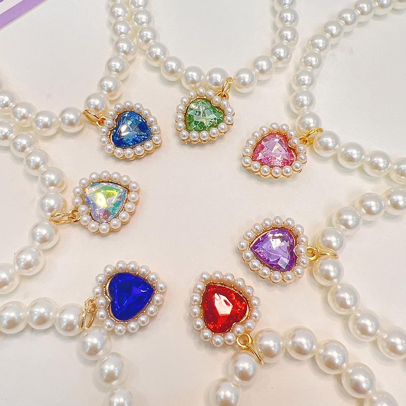 Pet Supplies: Pearl Necklace Collar for Cats and Dogs - Available in 7 Colors