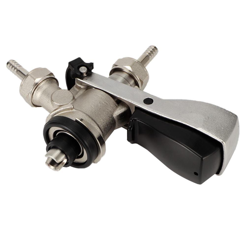 7 Piece G5/8 S Type Beer Keg Coupler Stainless Steel Keg Tap Coupler Beer Tap Dispenser  Pubs
