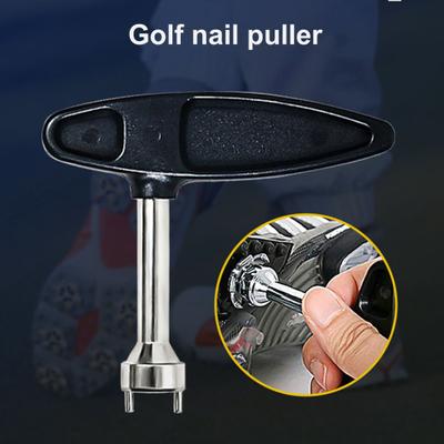 Llave para clavos de zapatos de golf, extractor de clavos portátil para zapatos de golf, herramienta para quitar tacos, mantenimiento, repuestos de accesorios de golf