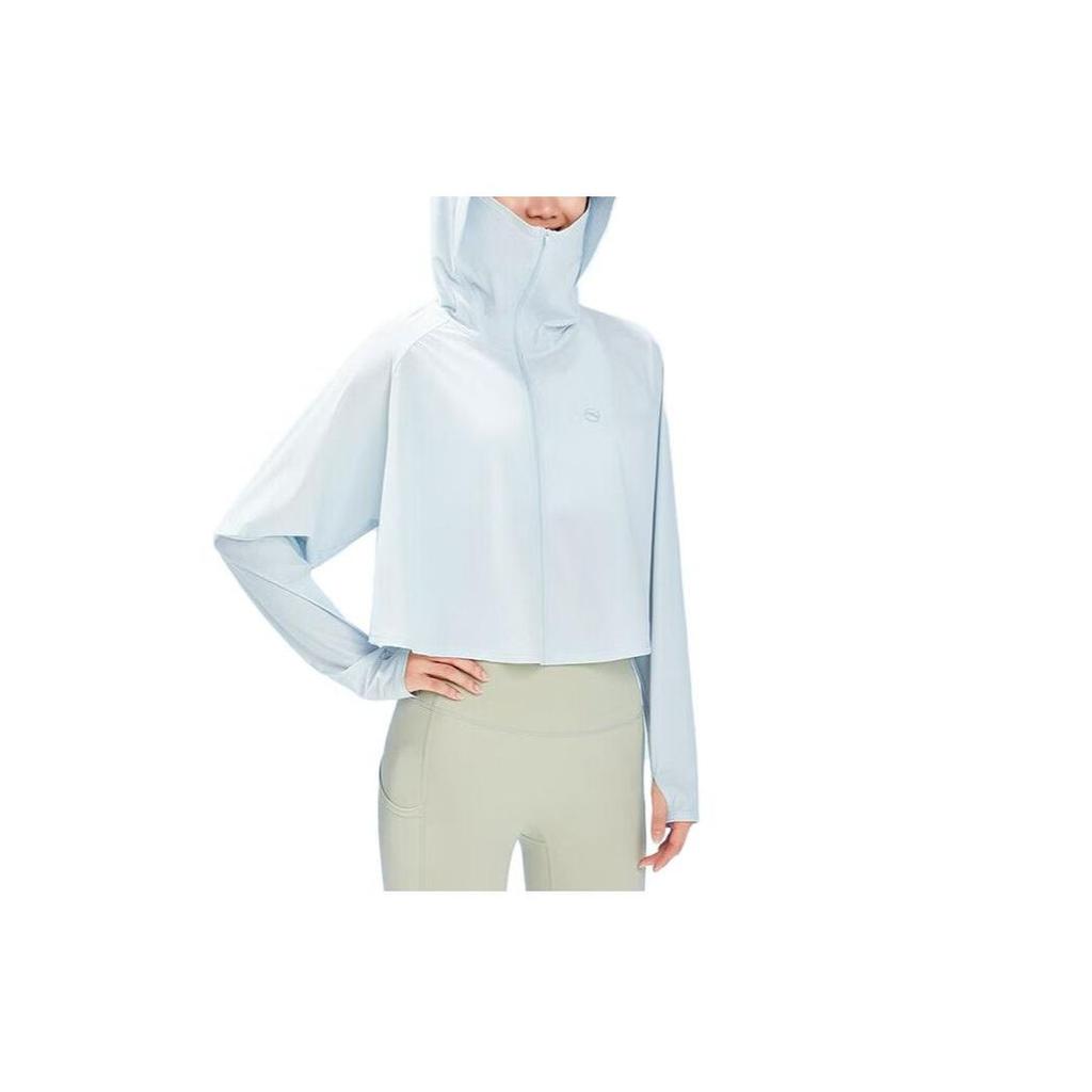 Anta Zhe Zhe Zi 2nd Generation Series Solid Color UV Protection Hooded Sun Protection Clothing Women outerwear 962327705-3