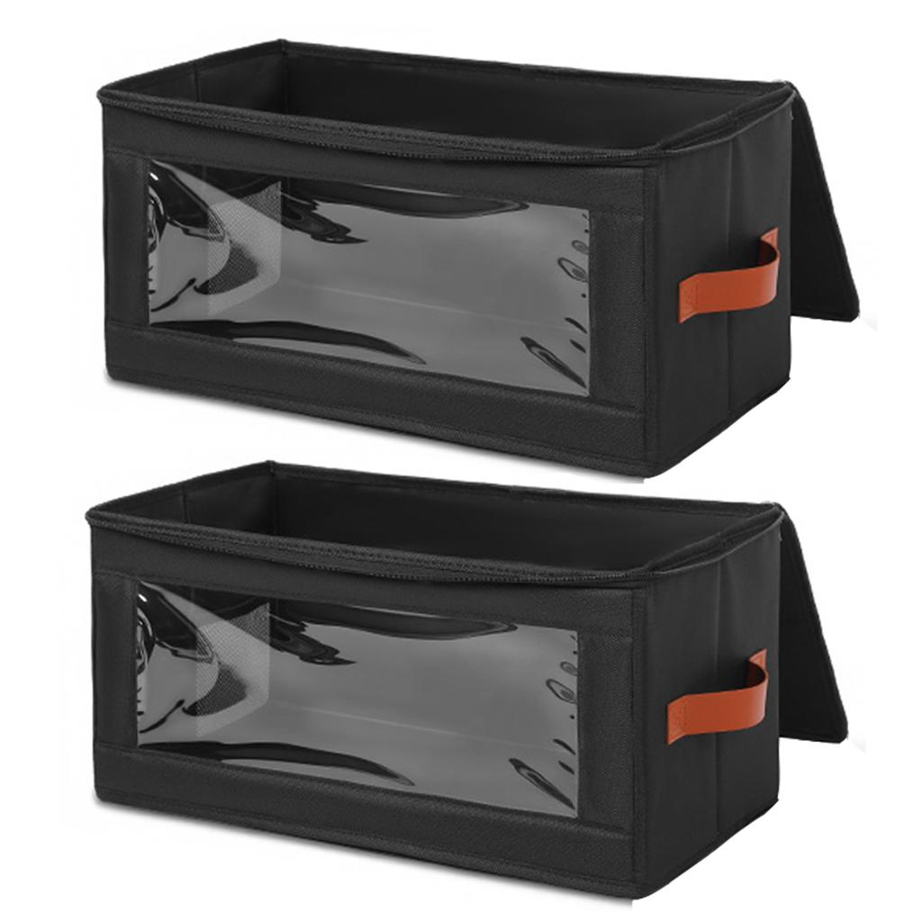 2 Pack Filament Storage Box 3D Printer Filament Storage Container Holds 3D Printing Accessories Holder Rack for Office Lab