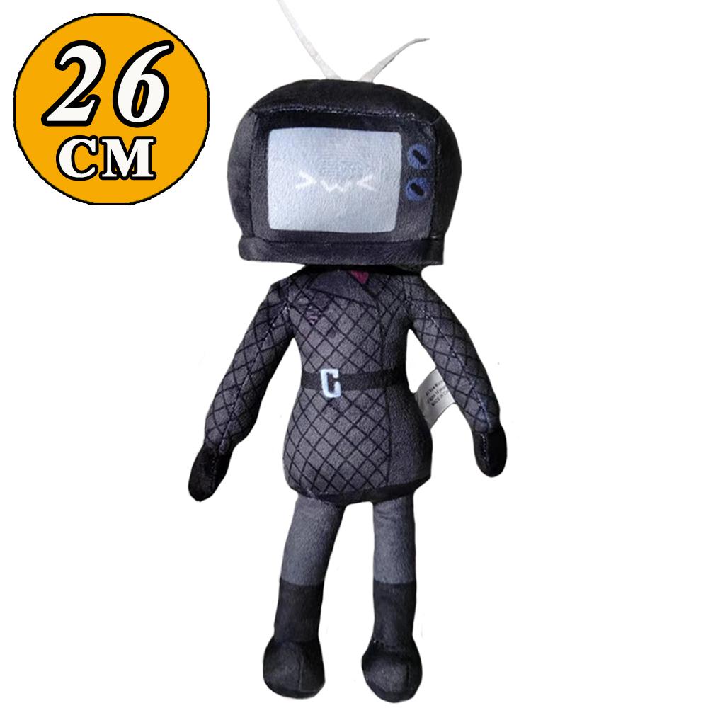 

63style Skibidi Туалет Плюшевая Мягкая Игрушка Оператор Телевизионный Человек Skibidi Dop Dop Да Да Титаны Camcordeman Speakerman Speaker Man Кукла