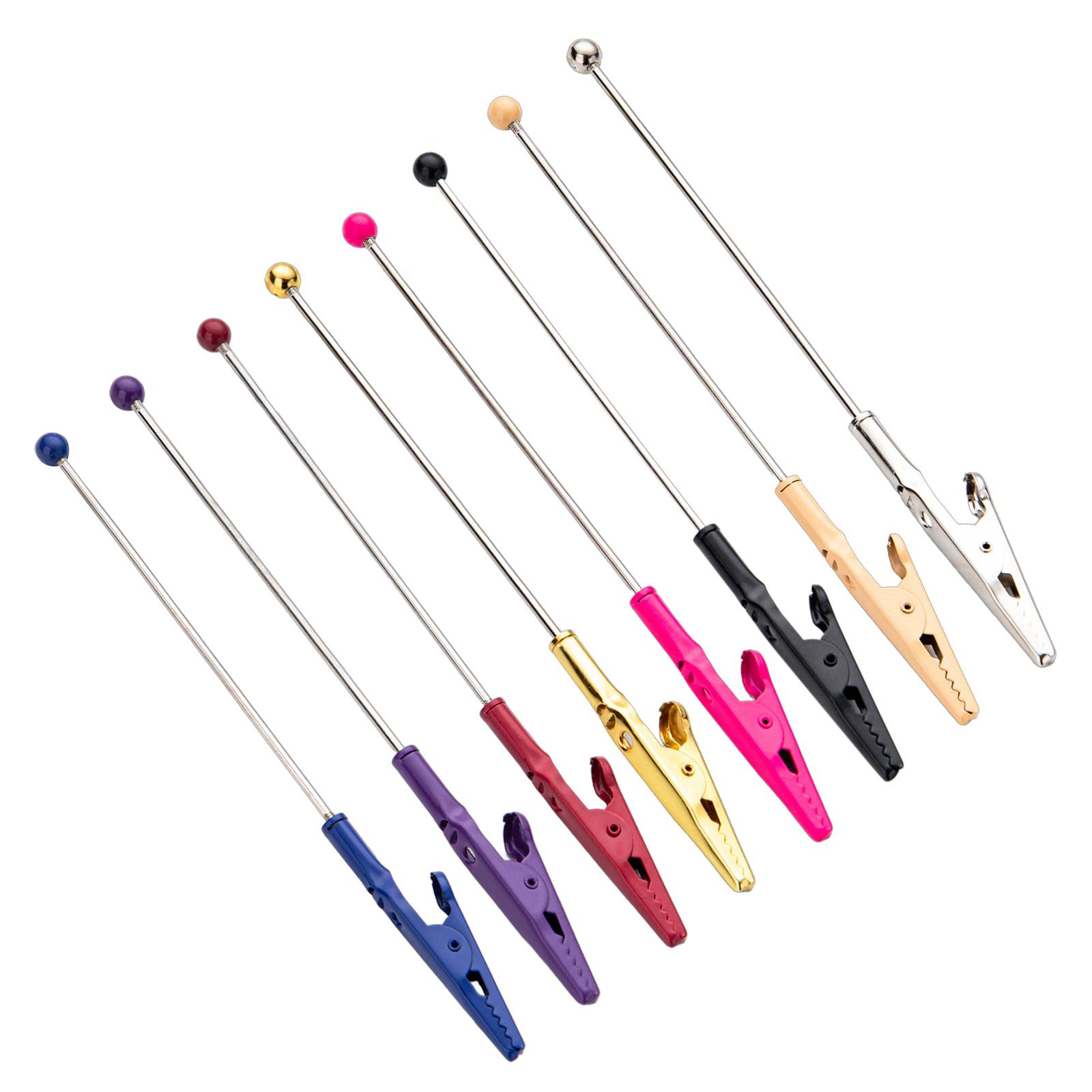 4/8 шт. металлический зажим-крокодил зажимы для заметок металлические зажимы для заметок длиннохвостый зажим-крокодил держатель для фотографий зажим для DIY карты B