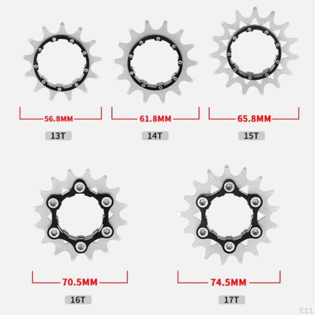 18 Set Aluminum Alloy Sprocket Adapter, Freewheel Component, Hub Refit Parts