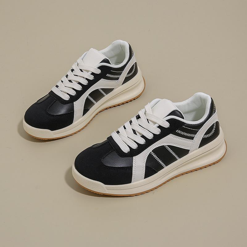 Fashion Women Shoes 2025 Spring New Fashion Breathable Non Slip Women Casual Sport Shoes Comfortable Height Increase Sewing Running Shoe