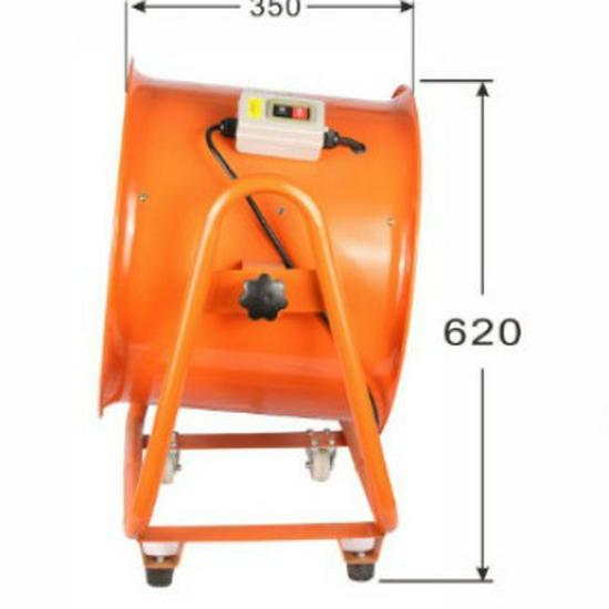 Portable Axial Fan for Marine Ventilation and Extraction